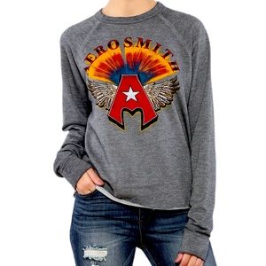 RECYCLED KARMA•AEROSMITH•Burnout Sweatshirt